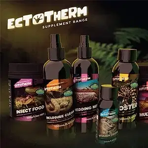 Vetafarm ECOTHERM reptile products brand logo
