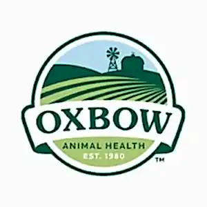 Oxbow Animal Health logo representing premium hay and food for rabbits, guinea pigs and small animals.